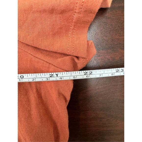 Madewell Tie Front Short Sleeve Blouse Size Large - Picture 5 of 5